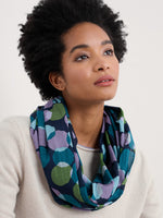 An image of the Seasalt New Everyday Circle Scarf Circle Collage Echium