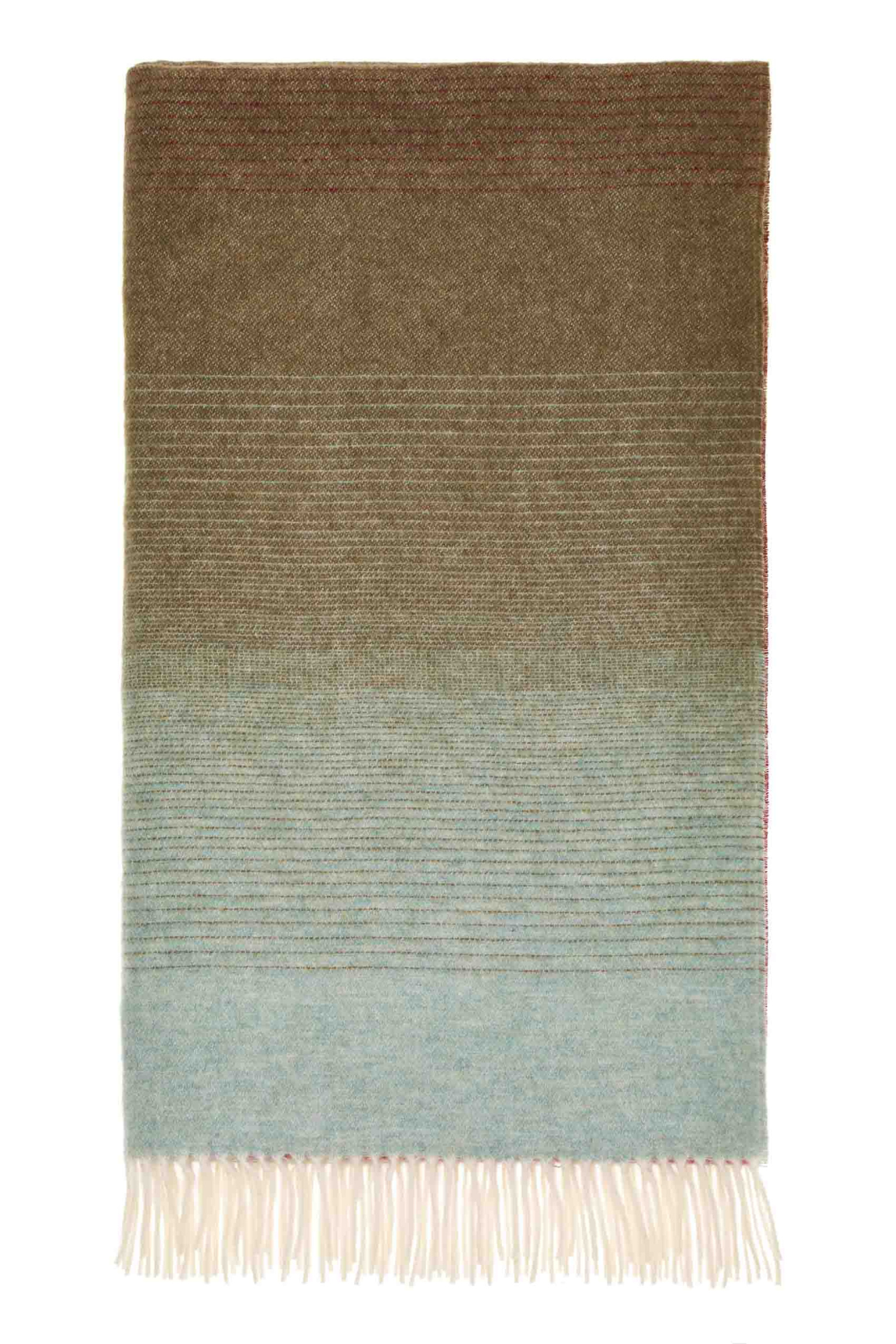 Ombre Stripe Merino Throw
