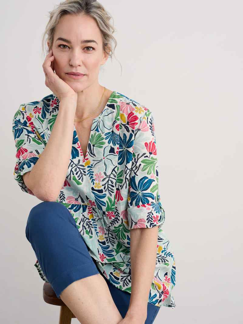 An image of the Seasalt Op Art Tunic