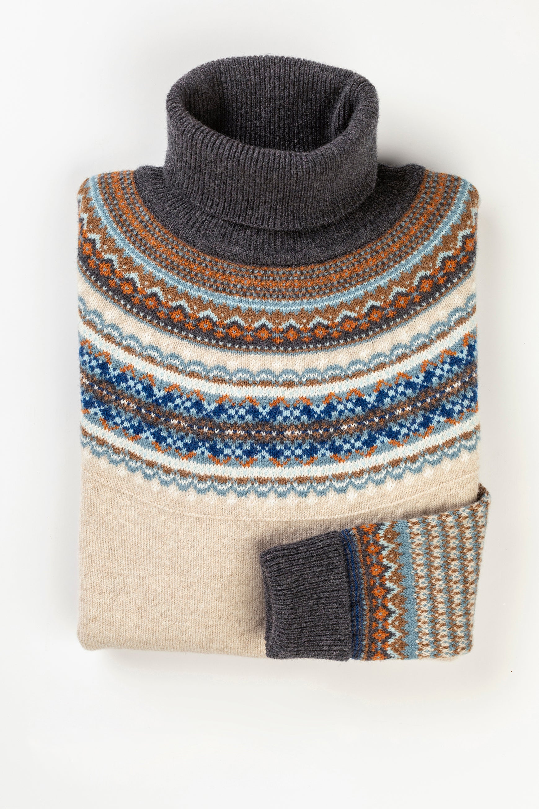 An image of the Eribe Alpine Roll Collar Sweater