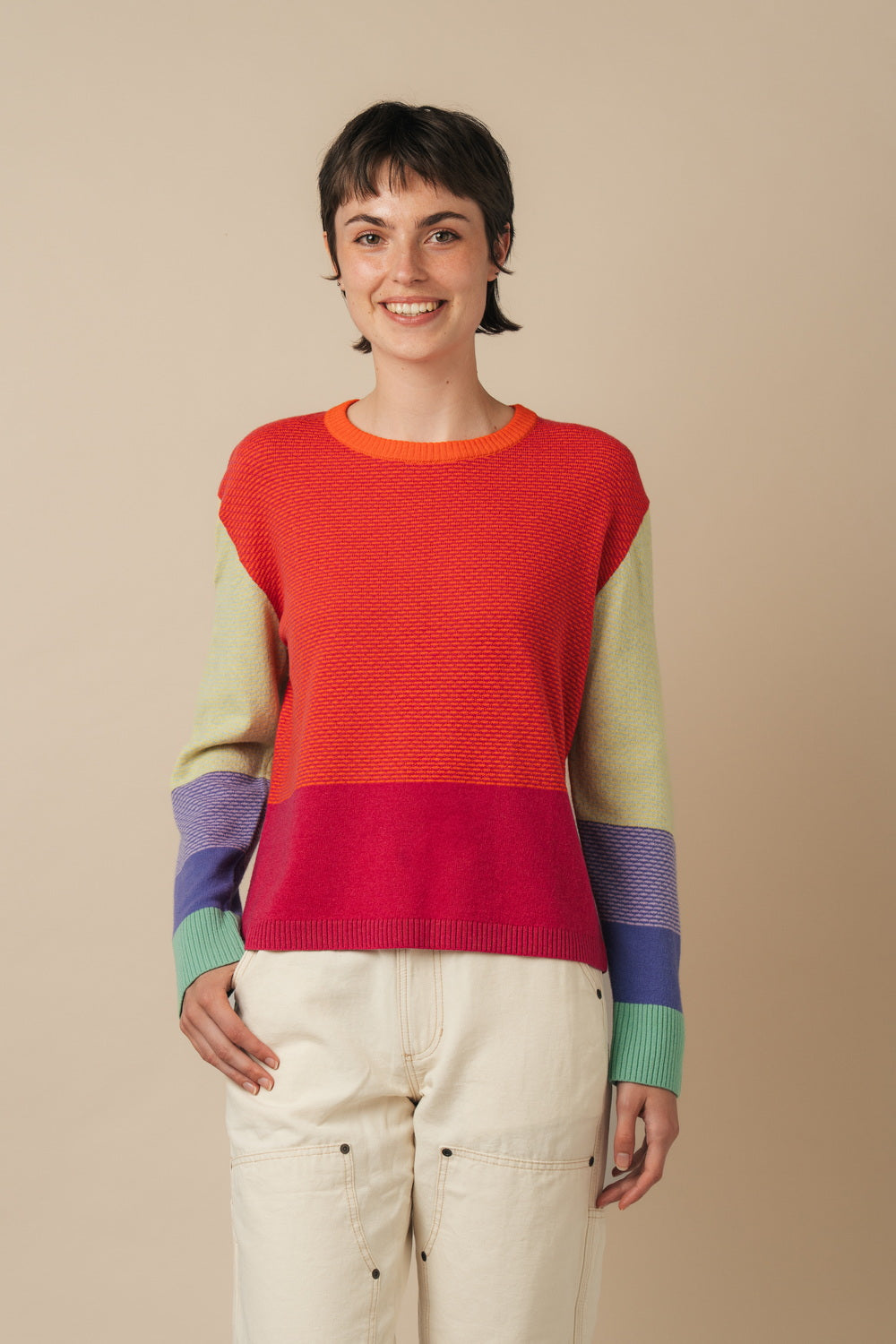 An image of the Eribe Melrose Tweed Sweater