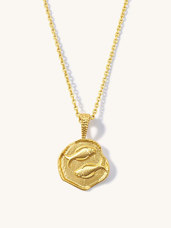 An image of the Formation Jewellery Zodiac Necklace - Pisces
