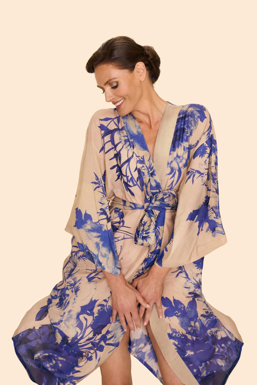 An image of the Powder Kimono Gown