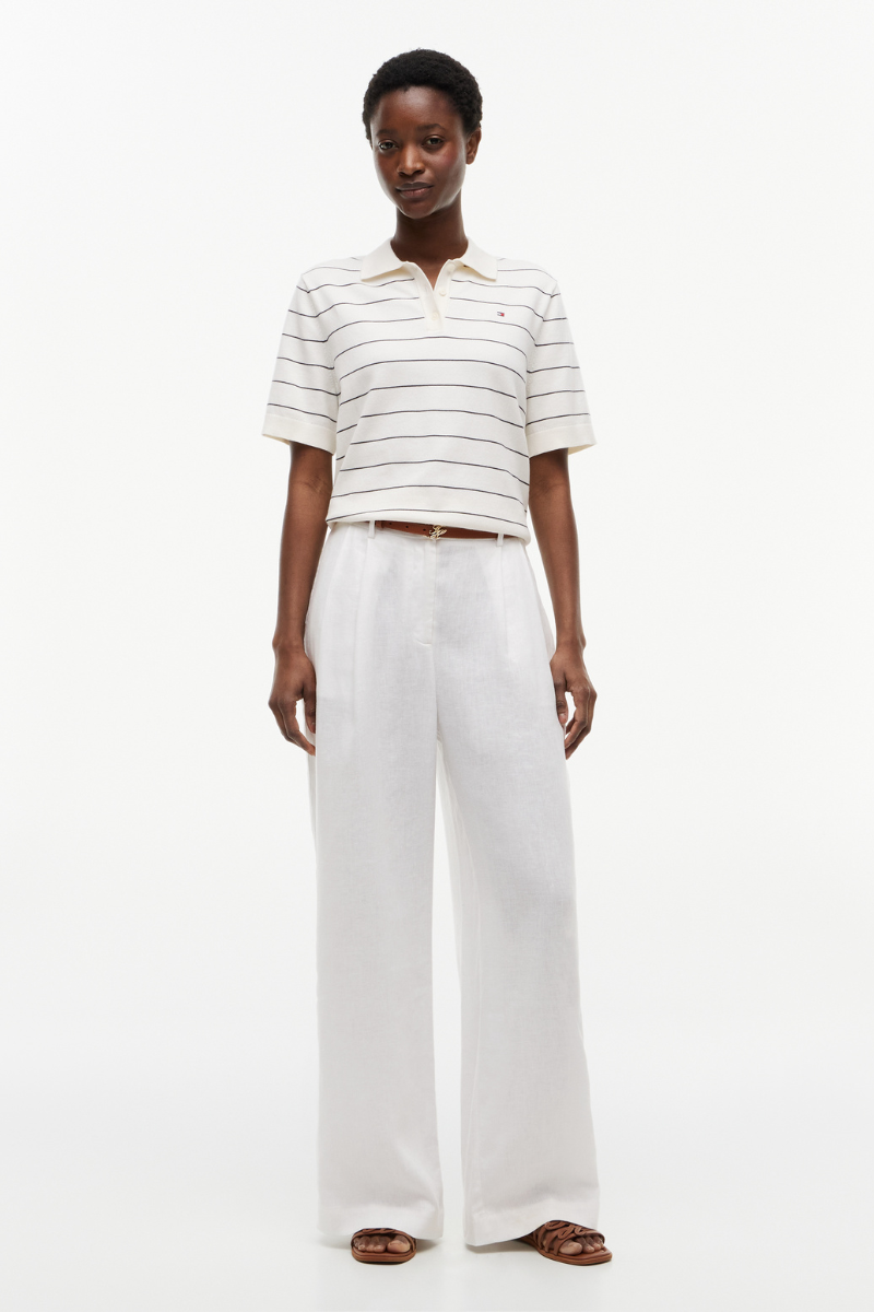 Jersey Stitch Mini Polo Shirt