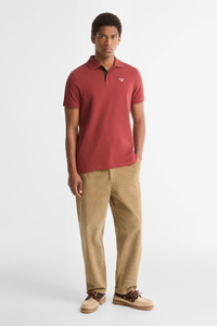 Tartan Pique Tailored Polo Shirt
