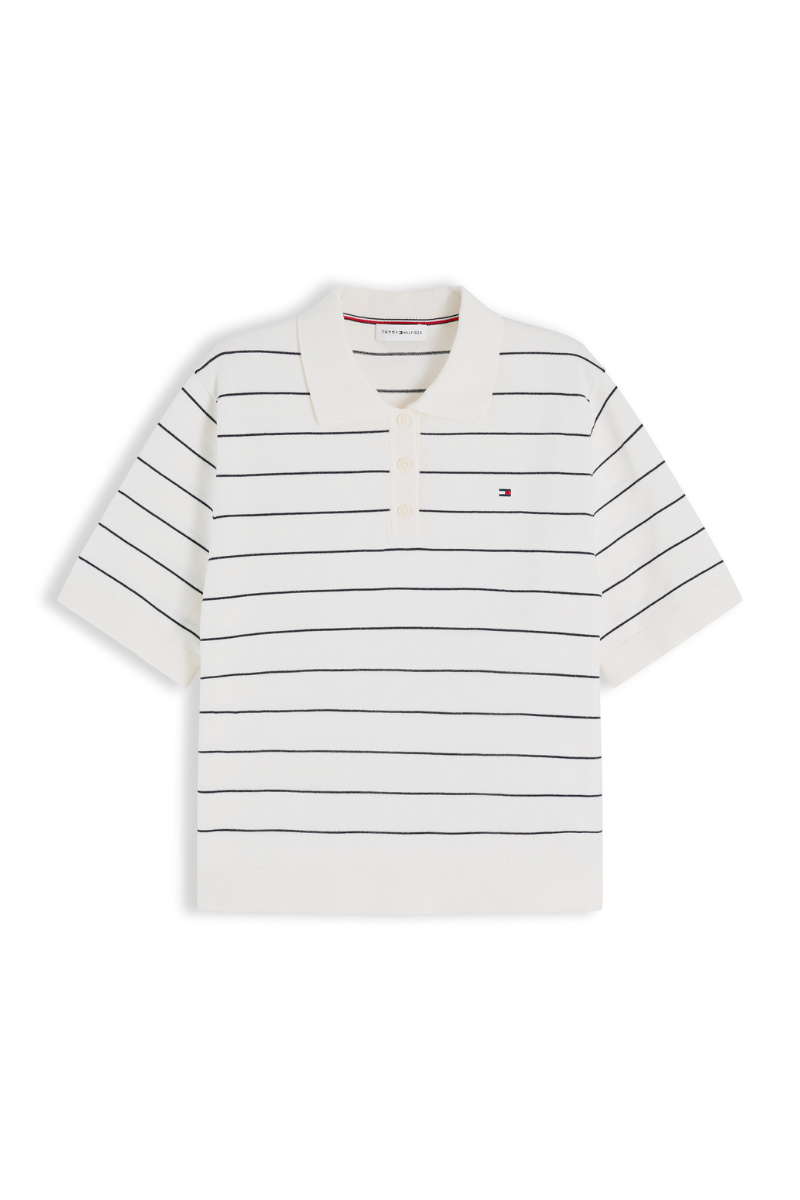 Jersey Stitch Mini Polo Shirt