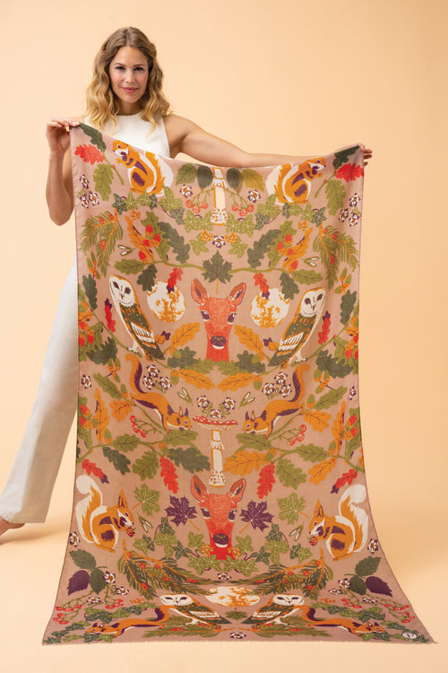 An image of the Powder Enchanted Evening Scarf