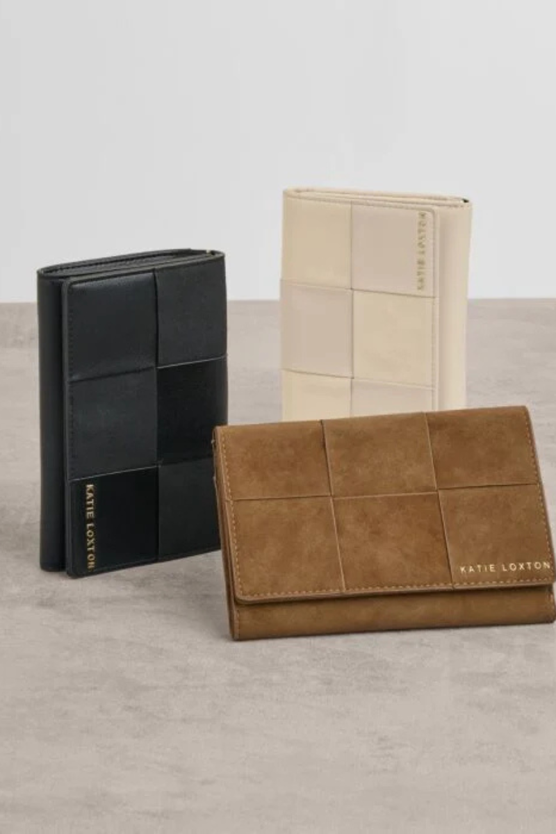 An image of the Katie Loxton Taya Woven Purse