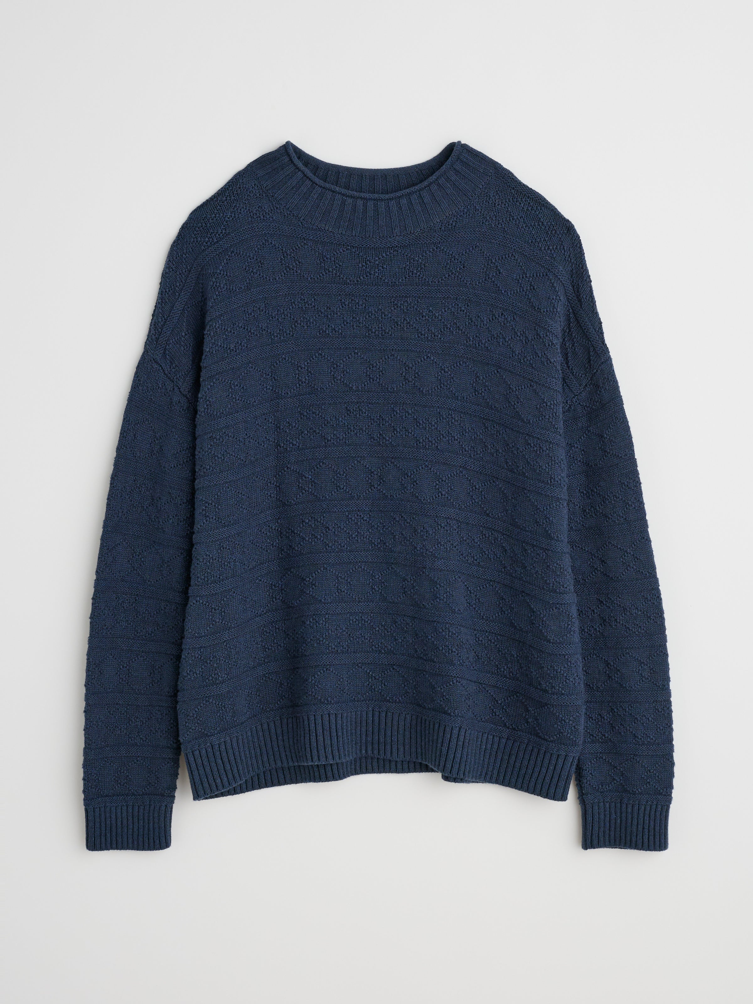 An image of the Seasalt Penkestle Jumper Maritime