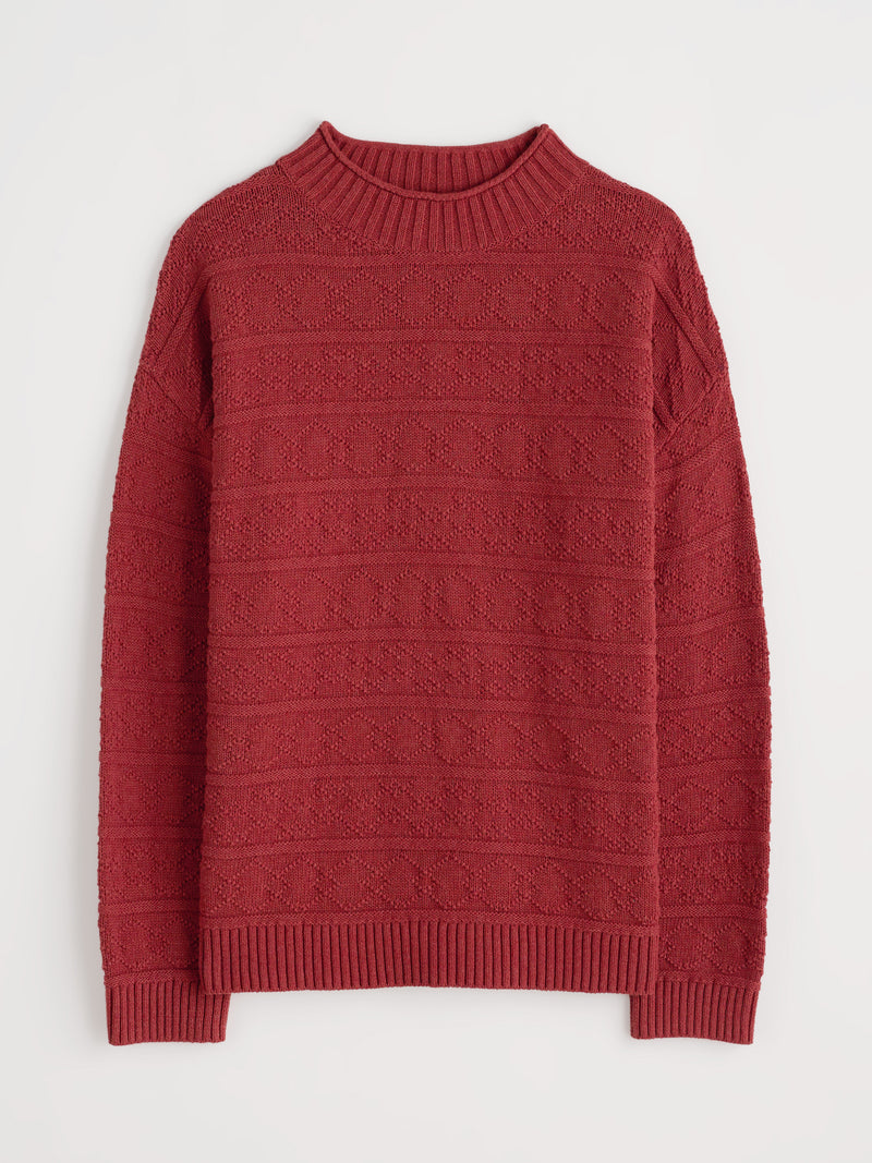 An image of the Seasalt Penkestle Jumper Maritime