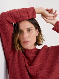An image of the Seasalt Penkestle Jumper Maritime