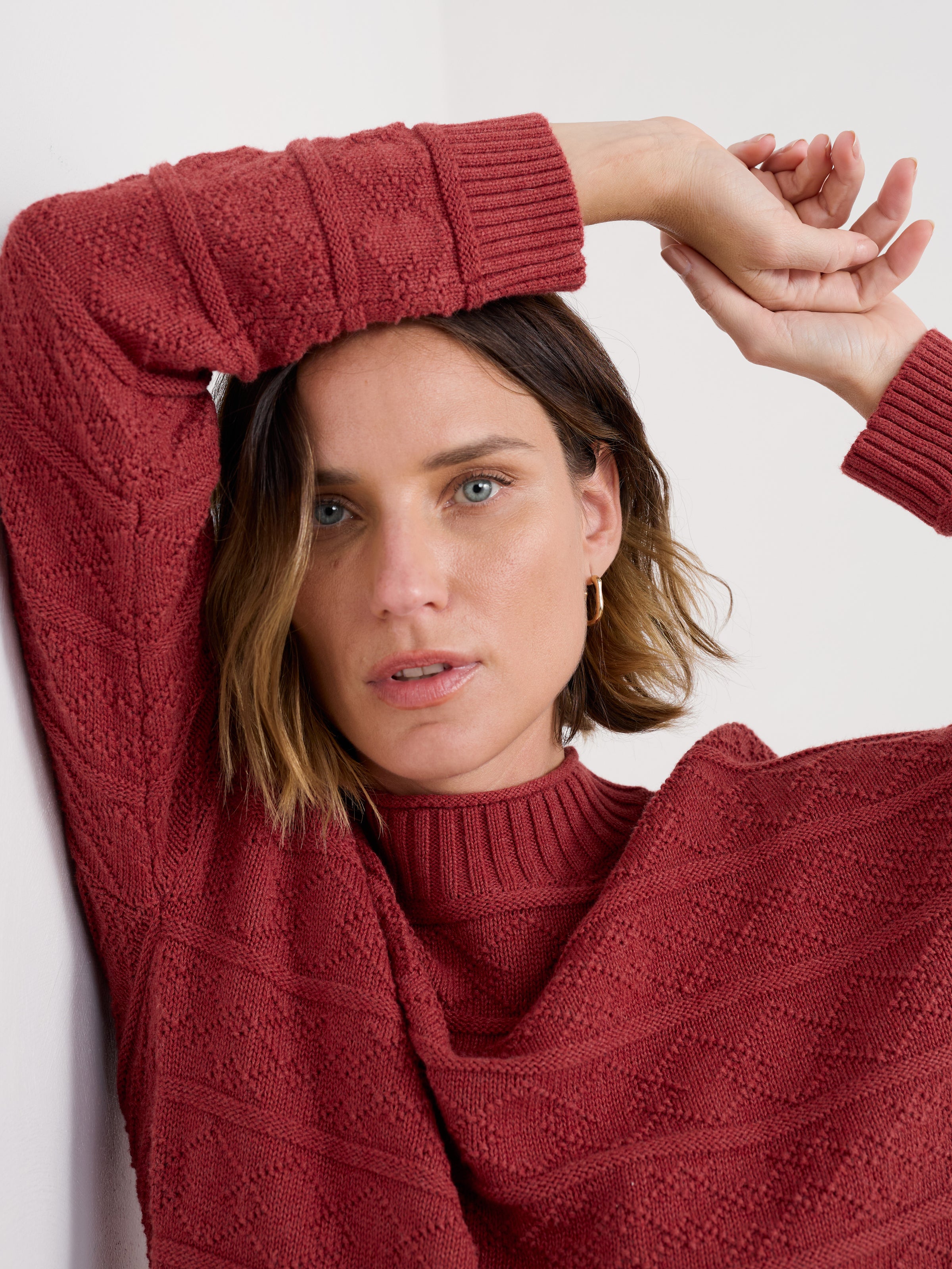 An image of the Seasalt Penkestle Jumper Maritime
