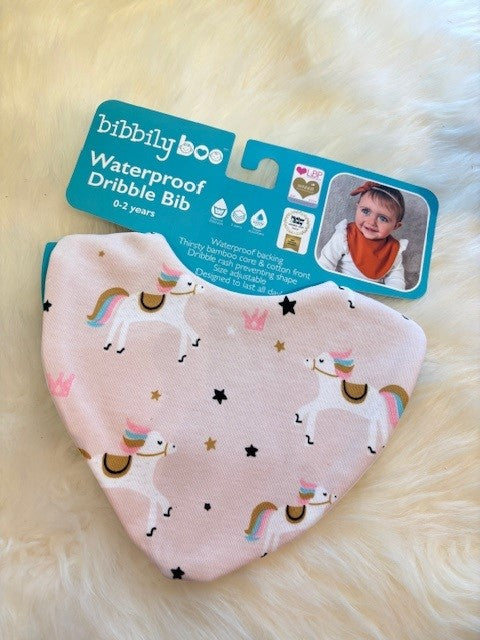 An image of the Bibbilyboo Waterproof Dribble Bib