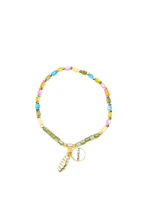 An image of the Pranella Desra Leaf Bracelet