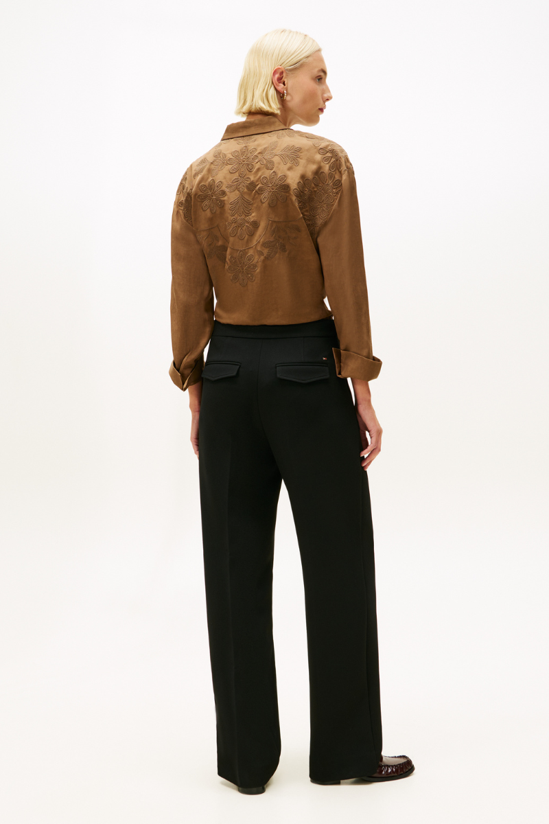 An image of the Tommy Hilfiger Punto Gb Straight Trousers