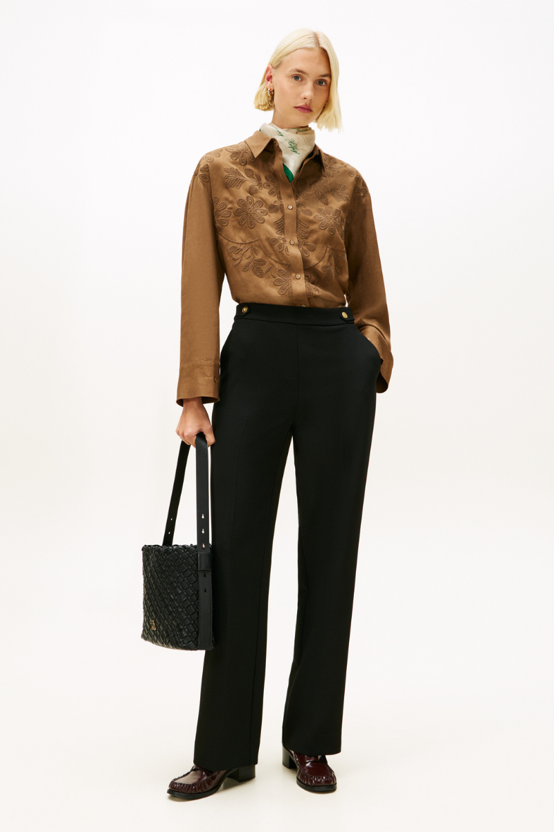 An image of the Tommy Hilfiger Punto Gb Straight Trousers