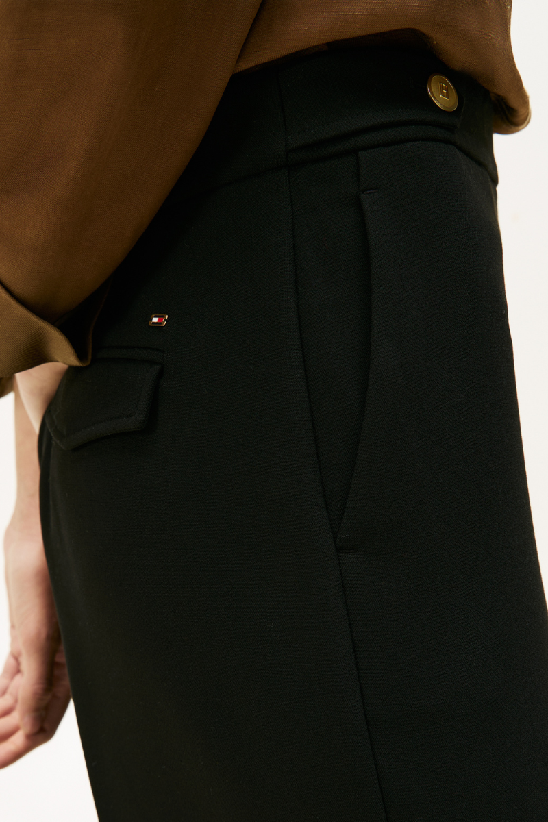 An image of the Tommy Hilfiger Punto Gb Straight Trousers