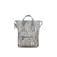 Bantry Small Backpack in Linear Dot Canvas