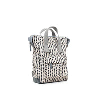 Bantry Small Backpack in Linear Dot Canvas