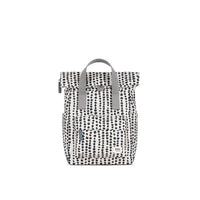 Canfield Small Backpack in Linear Dot Canvas