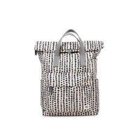 Canfield Medium Backpack in Linear Dot Canvas