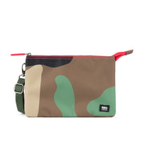 An image of the ROKA London Carnaby Crossbody XL Recycled Canvas