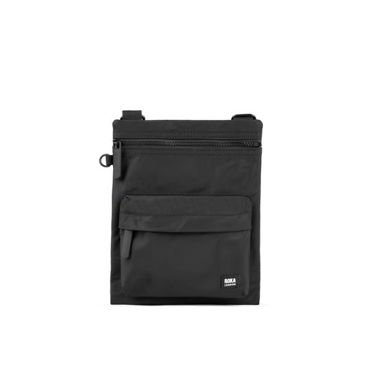 An image of the ROKA London All Black Chelsea B Recycled Nylon Medium