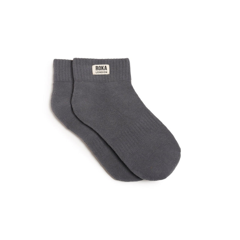 An image of the ROKA London Wembley Crop Socks