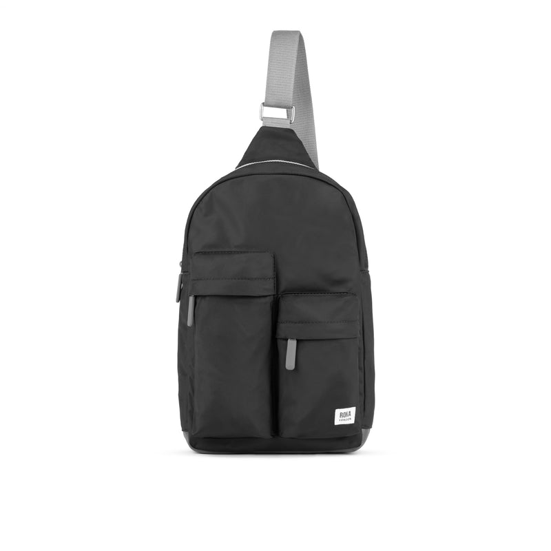 An image of the ROKA London Willesden M XL Recycled Nylon Black