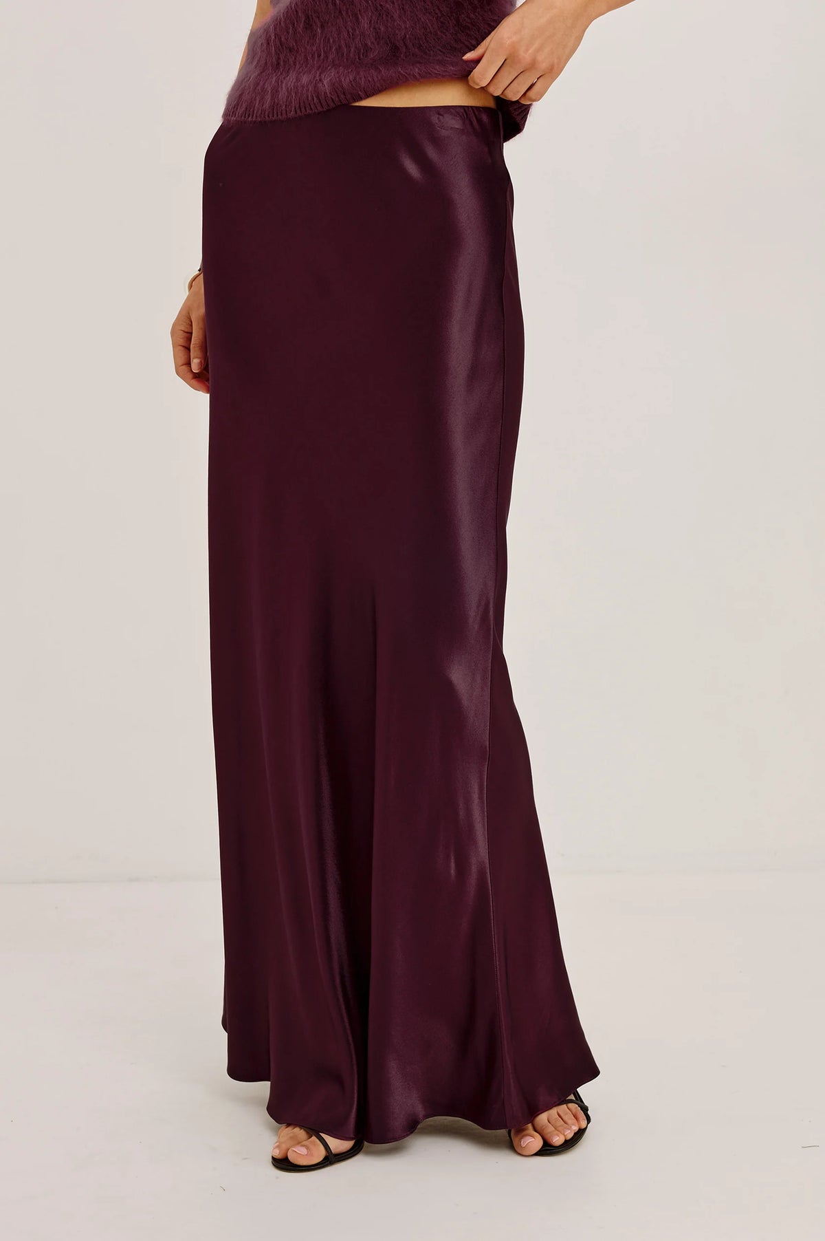 Romina Woven Skirt Maxi