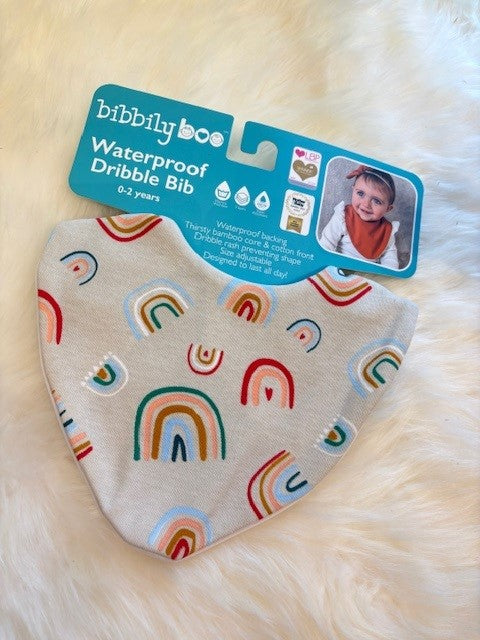 An image of the Bibbilyboo Waterproof Dribble Bib