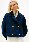 An image of the Tommy Hilfiger Gold Button Peacoat