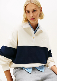 An image of the Tommy Hilfiger Rugby Fleece Sweatshirt