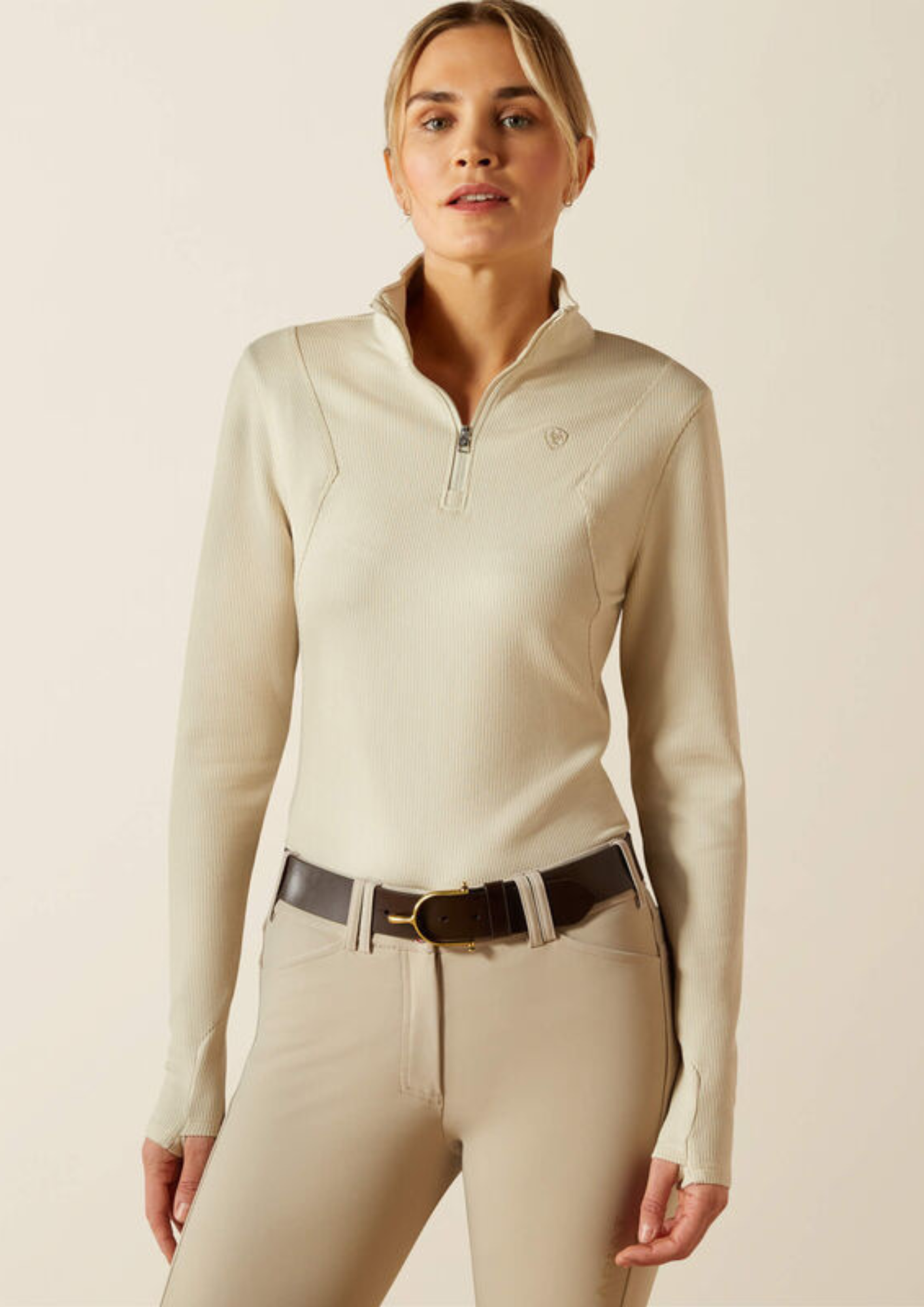 An image of the Ariat Lucent 1/4 Zip Baselayer