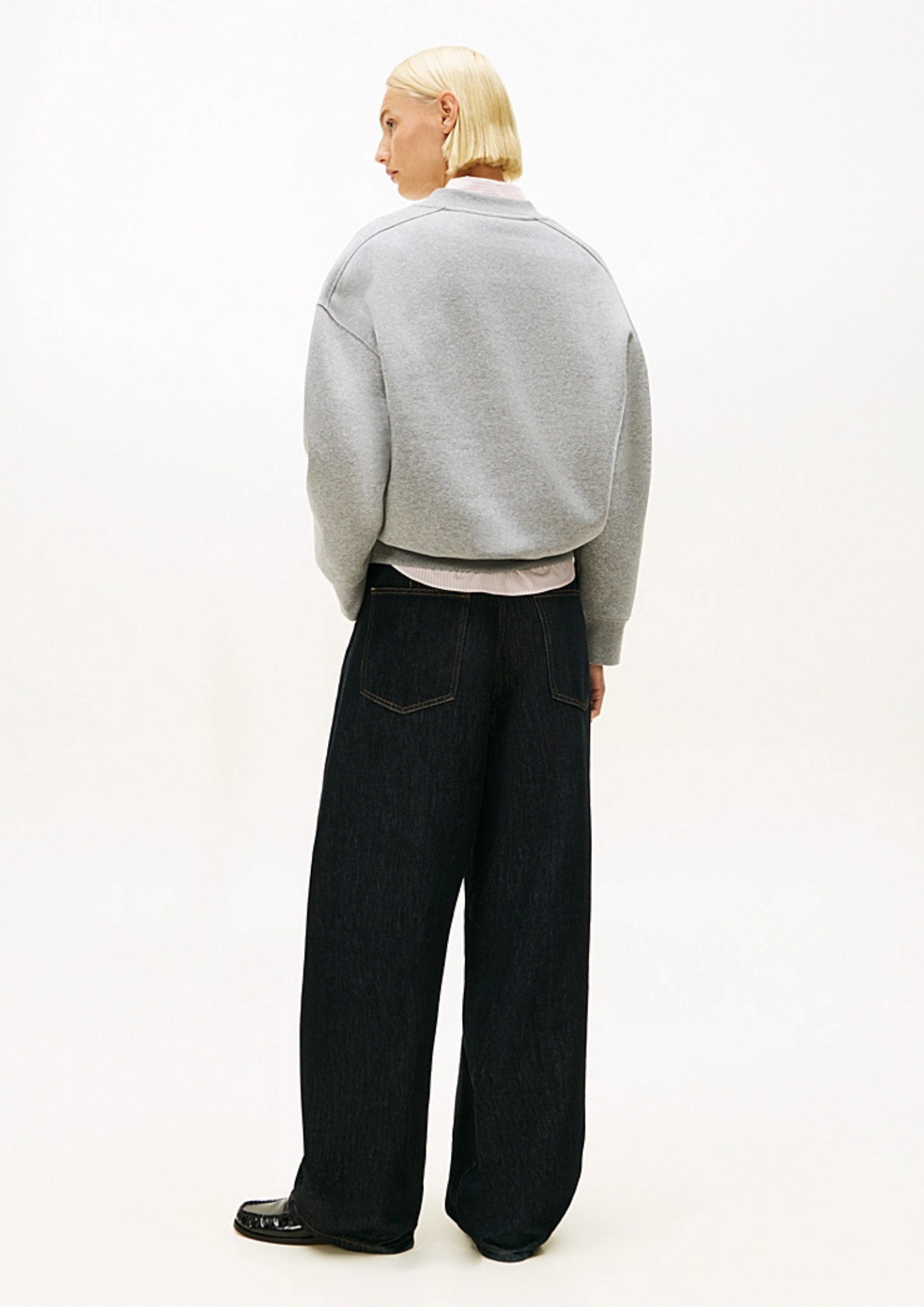 An image of the Tommy Hilfiger Varsity V-Nk Fleece Sweatshirt