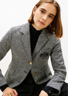 An image of the Tommy Hilfiger Wool Pattern Slim Blazer