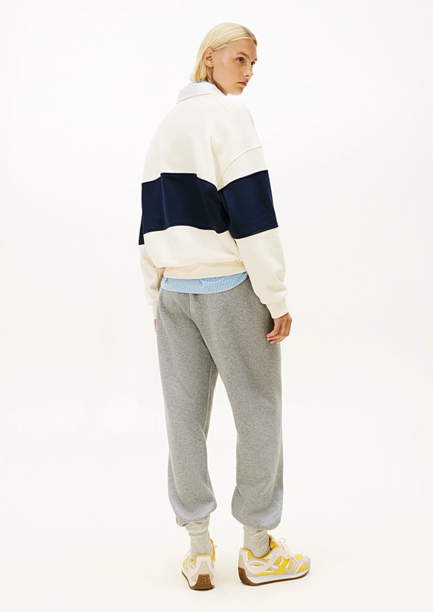 An image of the Tommy Hilfiger Rugby Fleece Sweatshirt