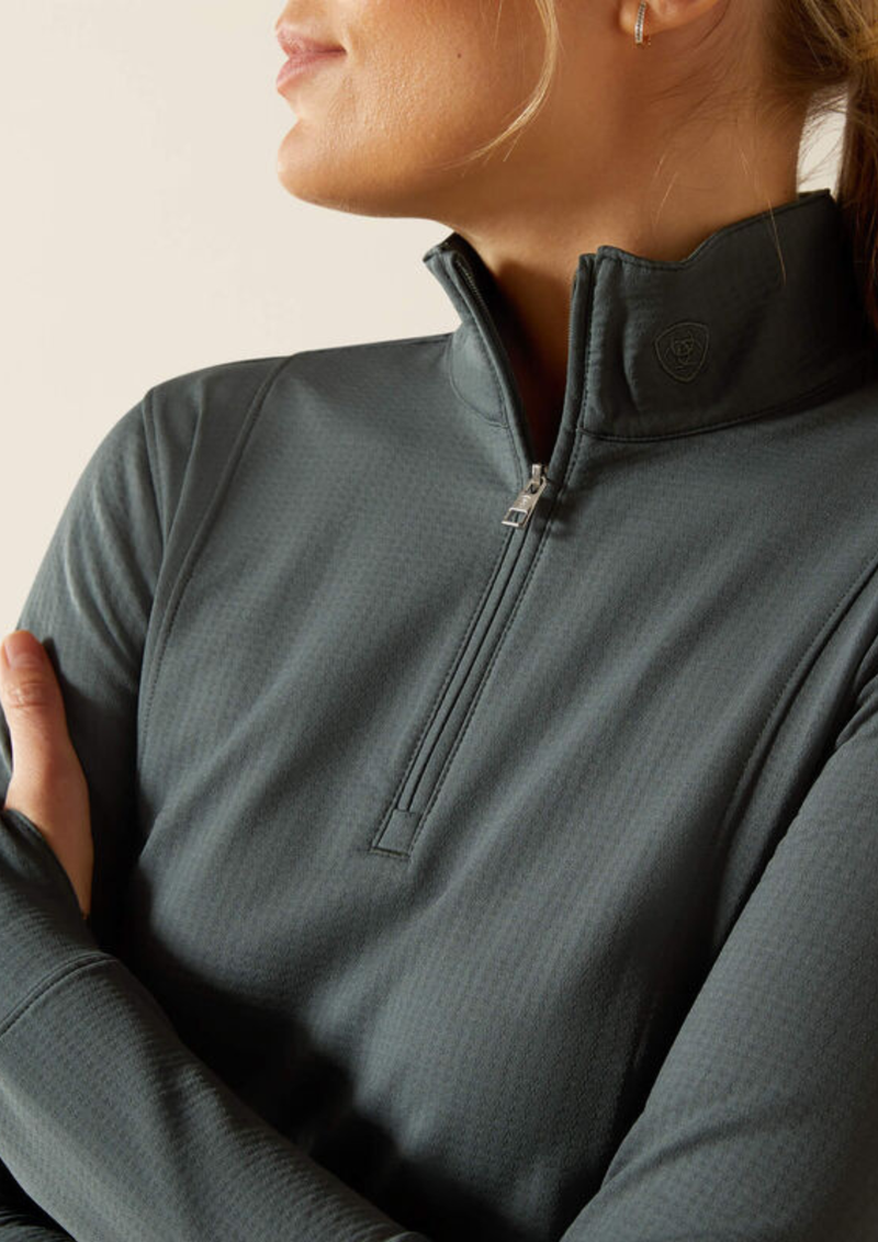 An image of the Ariat Gridwork 2.0 1/4 Zip Baselayer