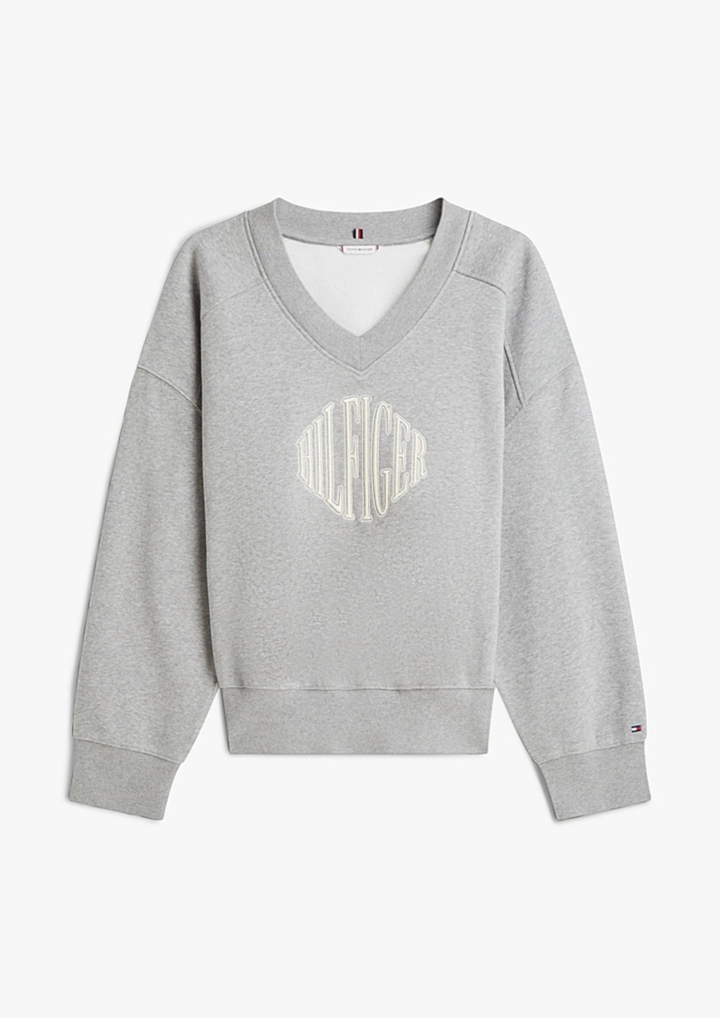 An image of the Tommy Hilfiger Varsity V-Nk Fleece Sweatshirt