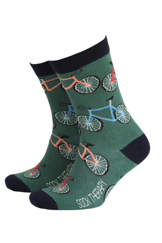 An image of the Smiling Faces Bicycle Socks