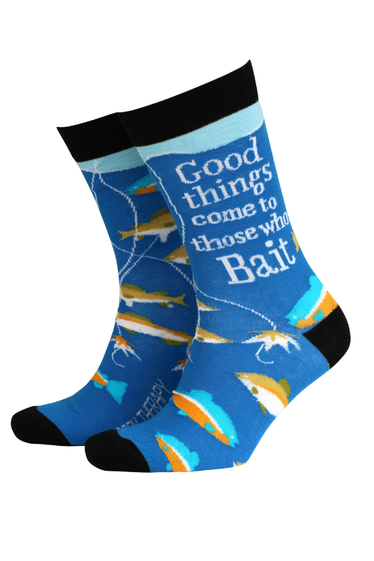'Good Things Come to Those Who Bait' Socks