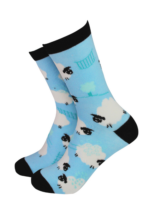 An image of the Smiling Faces Sheep Socks