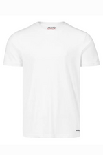 Musto 1964 Short Sleeve Tee. A short sleeve T-shirt with round neck and Musto logo. In the colour White.