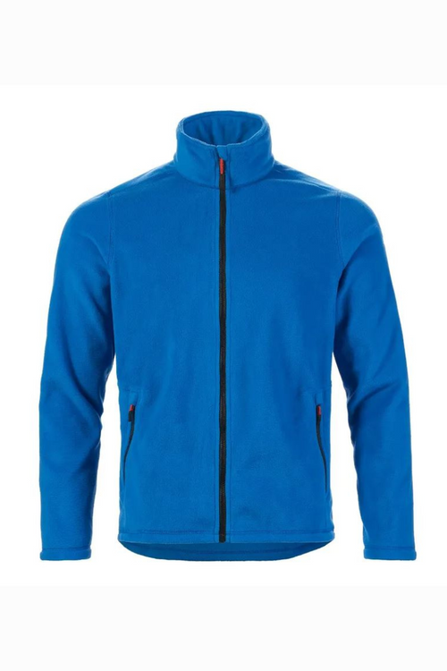 Musto Corsica Polartec. A long sleeve 200GM fleece with pockets, in the colour Aruba Blue.