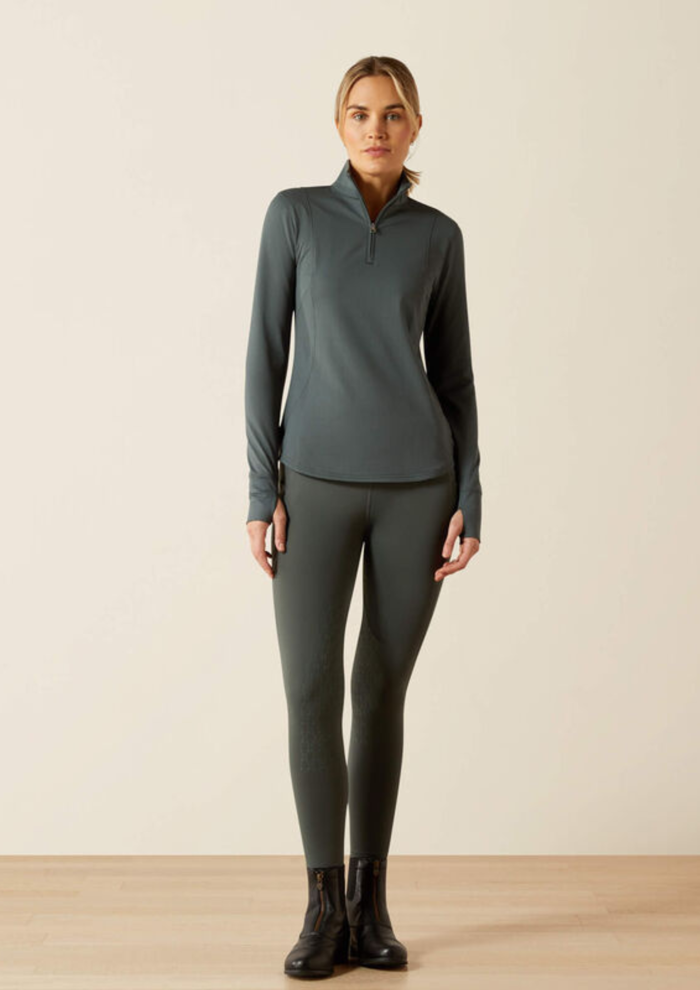 An image of the Ariat Gridwork 2.0 1/4 Zip Baselayer