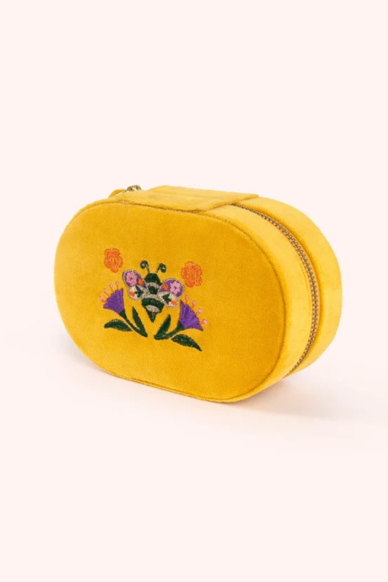 An image of the Powder Oval Jewellery Box