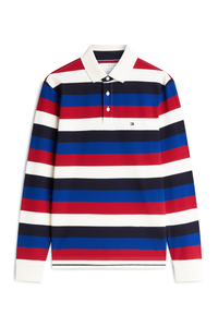 Rugby Stripe Classic Polo