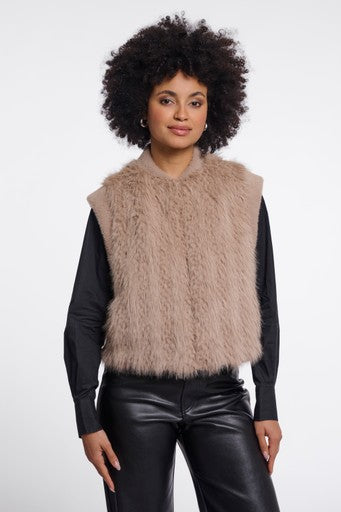 Faux Fur Waistcoat