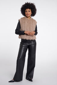 Faux Fur Waistcoat