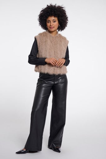 Faux Fur Waistcoat